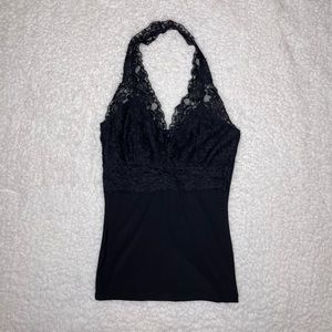 Wet Seal Black Halter Top